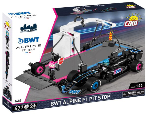 COBI 1685 BWT Formel 1 Pit Stop