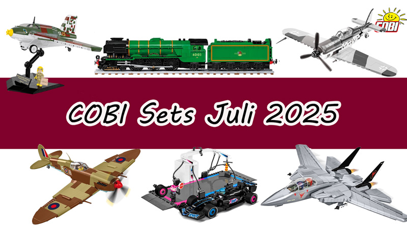 COBI Neuheiten Juli 2025 Titel