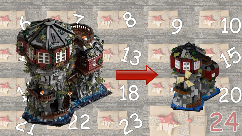 BlueBrixx Planetarium des Astronomen Adventskalender 108772 Titel