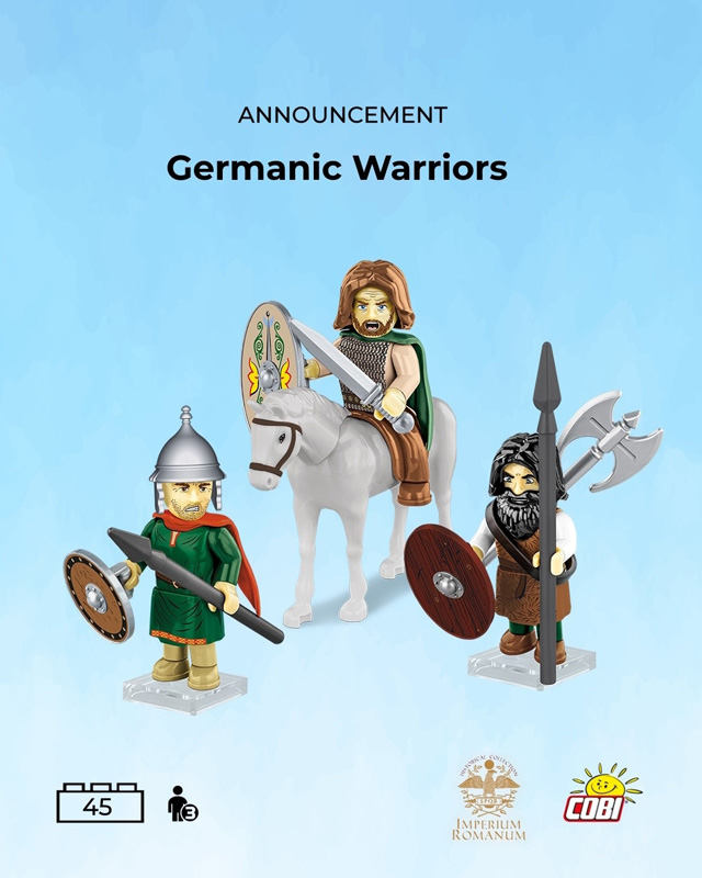 COBI 20075 Germanic Warriors Imperium Romanum