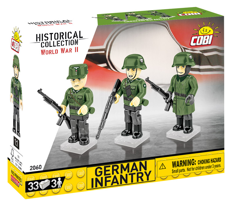COBI Minifiguren Set German Infantry 2060
