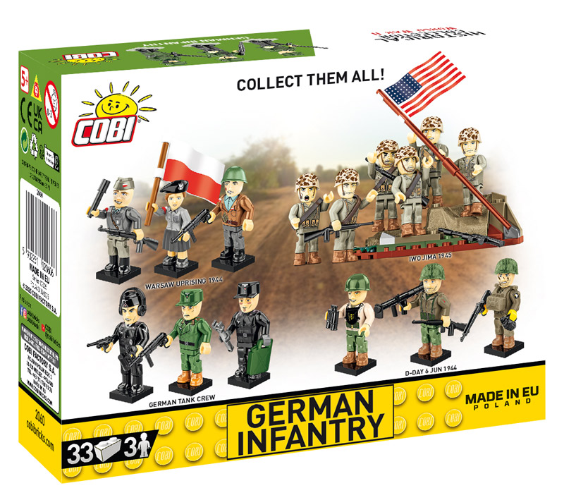COBI Minifiguren Set German Infantry 2060