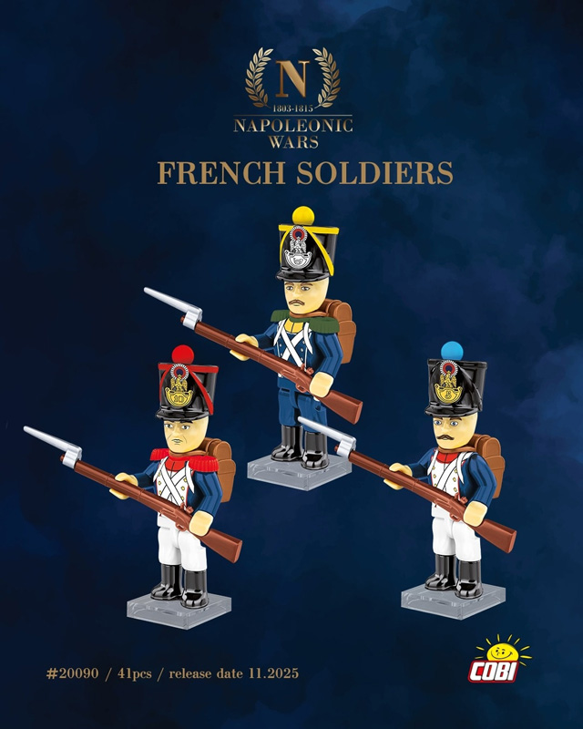 COBI Napoleonic Wars French Soldiers 20090