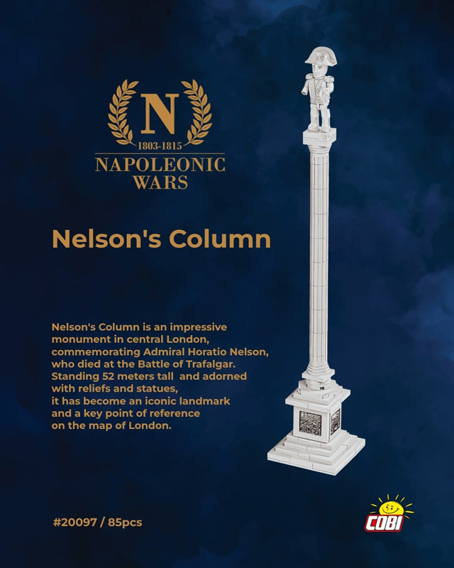 COBI Napoleonic Wars 20097 Nelsons Column Nelson Säule