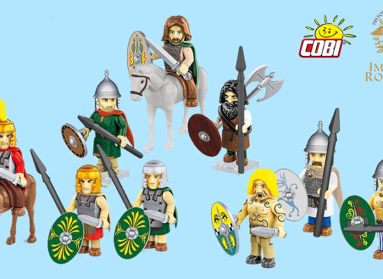 COBI: Drei neue Minifiguren-Sets für Imperium Romanum Reihe angekündigt