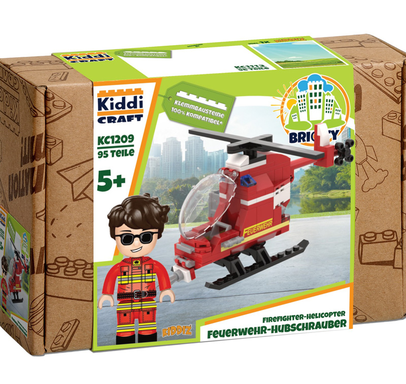 Kiddicraft KC1209 Feuerwehr-Hubschrauber