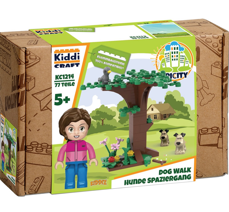 Kiddicraft KC1214 Hunde-Spaziergang