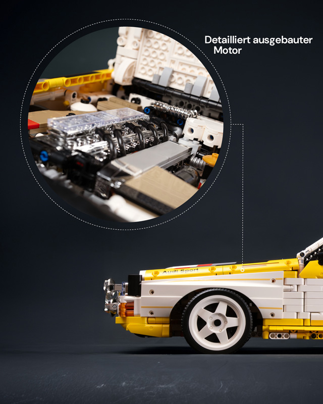BlueBrixx 108337 Audi Sport quattro Group B 1984