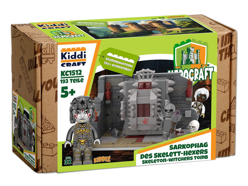Kiddicraft KC1512 Sarkophag des Skelett-Hexers