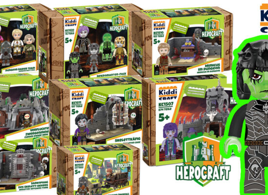 Kiddicraft Herocraft: Neuheiten für 2025 vorgestellt