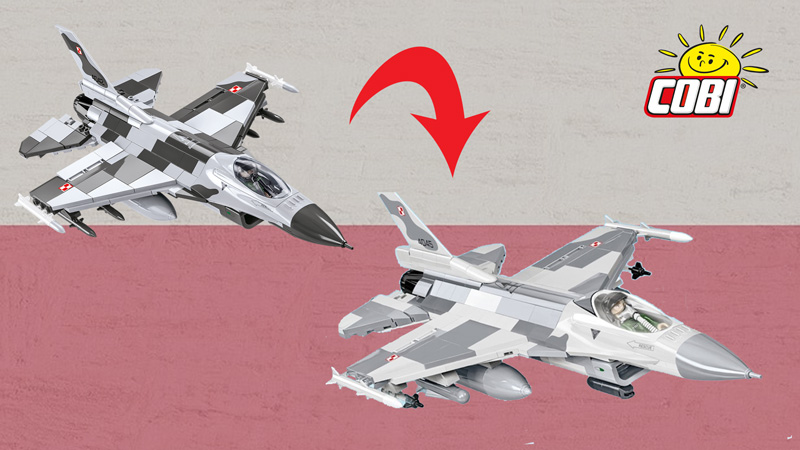 COBI F-16C Fighting Falcon Remake Titel