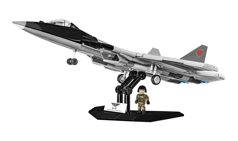COBI Suchoi SU-57 5921 Set auf Display