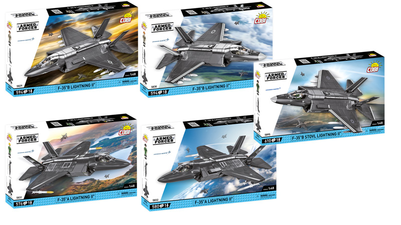 COBI F-35 Lightning II Collage