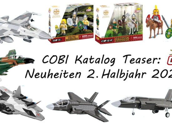 Katalog Teaser: Weitere COBI Neuheiten 2025 - zweites Halbjahr vorgestellt (#93)