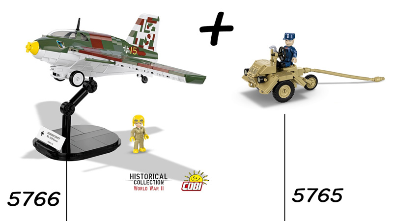 COBI 5766 Messerschmitt Me 163 Komet Vergleich Limited Edition Vergleich Titel