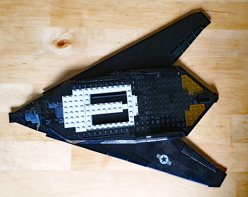 COBI Lockheed F-117 Nighthawk 5903 Aufbau