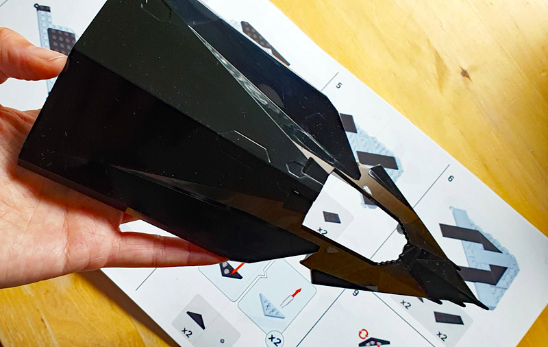 COBI Lockheed F-117 Nighthawk 5903 Aufbau