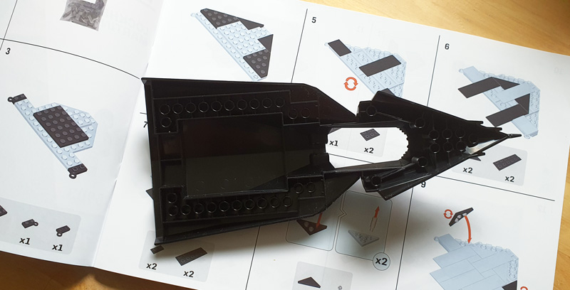 COBI Lockheed F-117 Nighthawk 5903 Aufbau