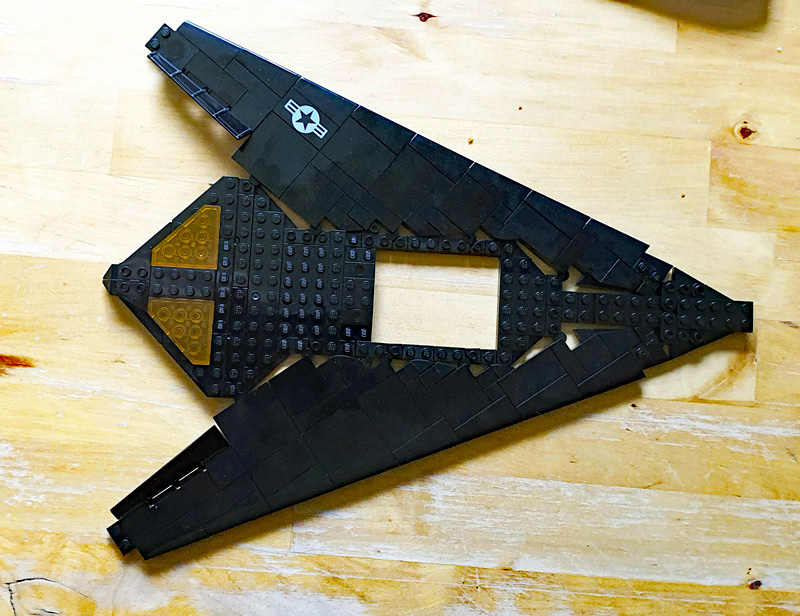COBI Lockheed F-117 Nighthawk 5903 Aufbau