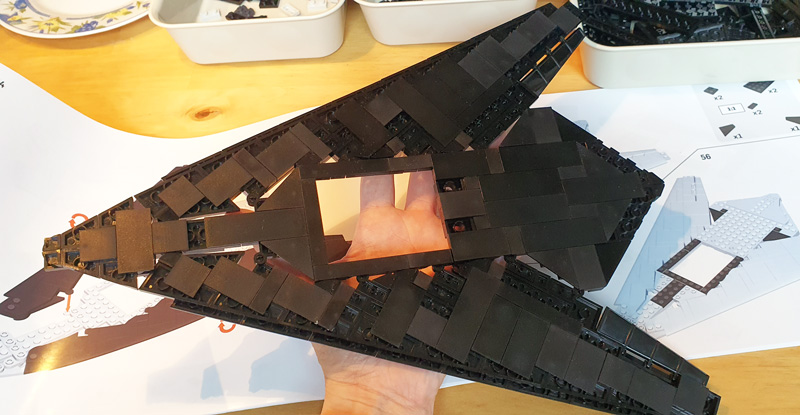COBI Lockheed F-117 Nighthawk 5903 Aufbau