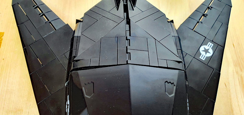COBI Lockheed F-117 Nighthawk 5903 Set gebaut Detail
