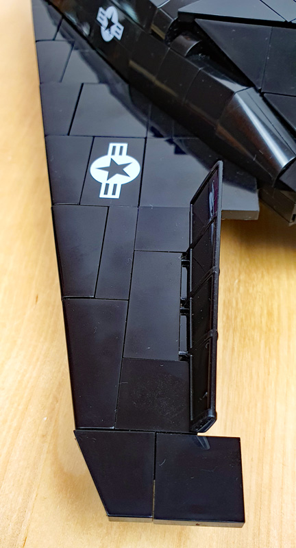 COBI Lockheed F-117 Nighthawk 5903 Set gebaut Detail