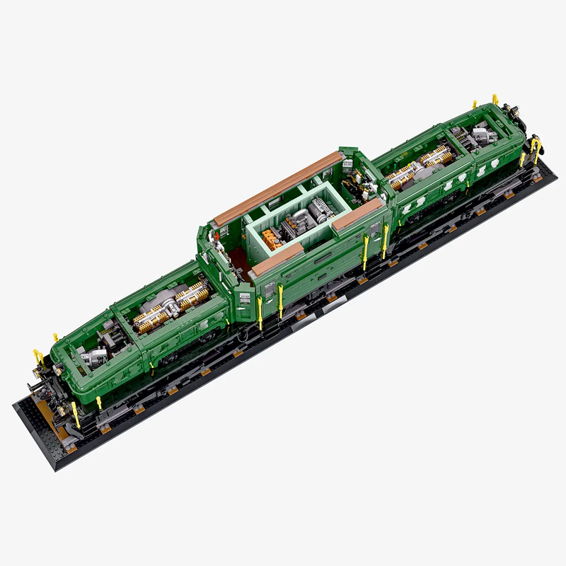 BlueBrixx Display Lok 107828 Schweizer Krokodil
