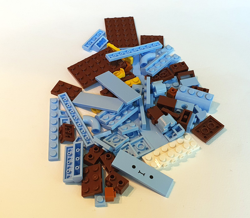 LEGO Happy Plants 10349 Aufbau