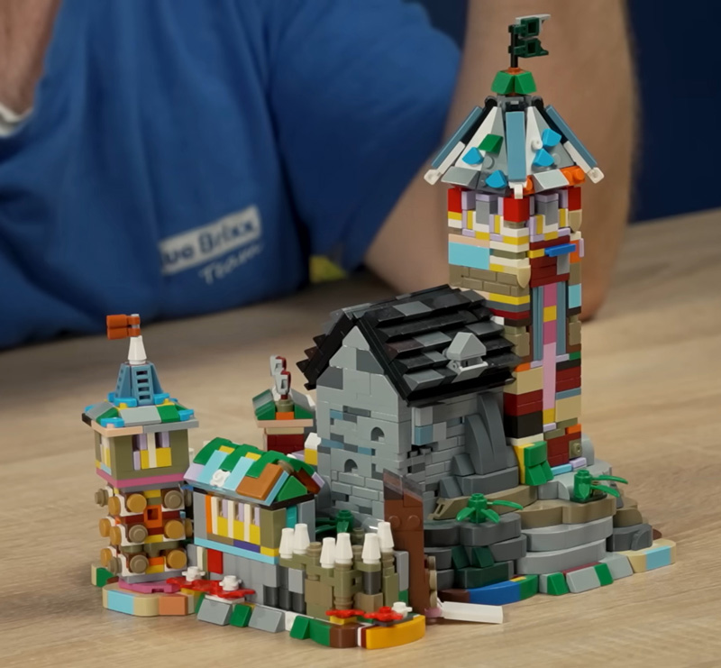 BlueBrixx Burg Blaustein Adventskalender Erweiterung