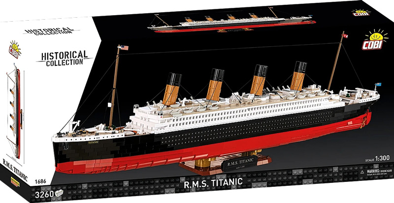 COBI 1686 Titanic Box