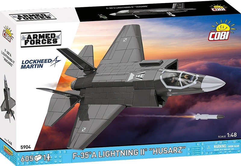 COBI 5904 F-35A Lightning II „Husarz“ Box