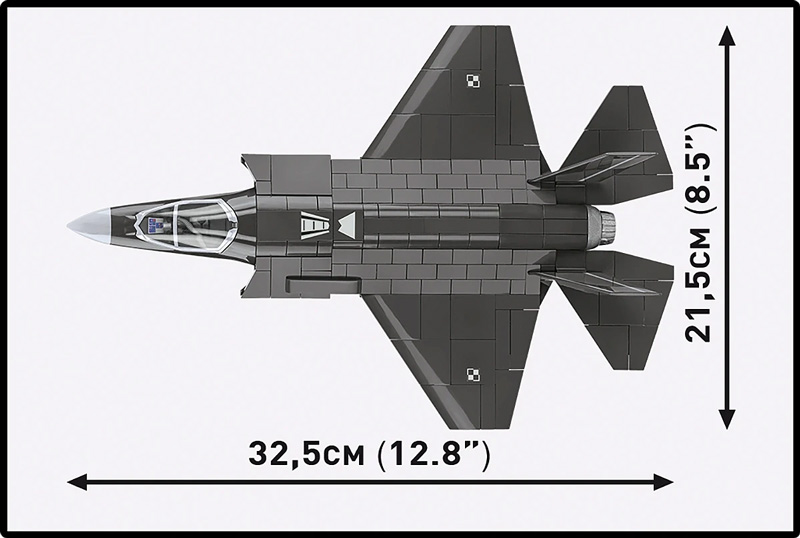 COBI 5904 F-35A Lightning II „Husarz“ Set