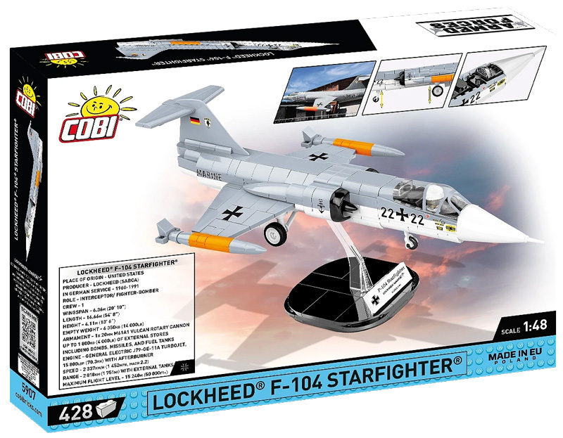 COBI 5907 Lockheed F-104 Starfighter Box
