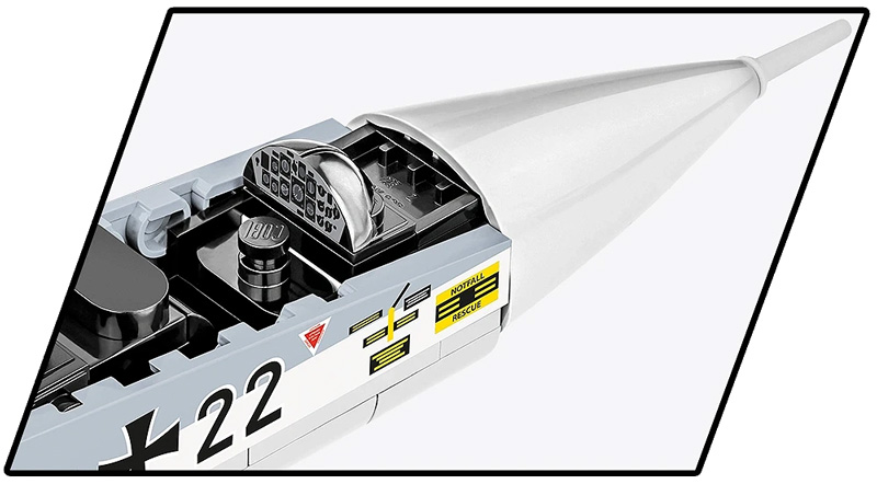 COBI 5907 Lockheed F-104 Starfighter Detail