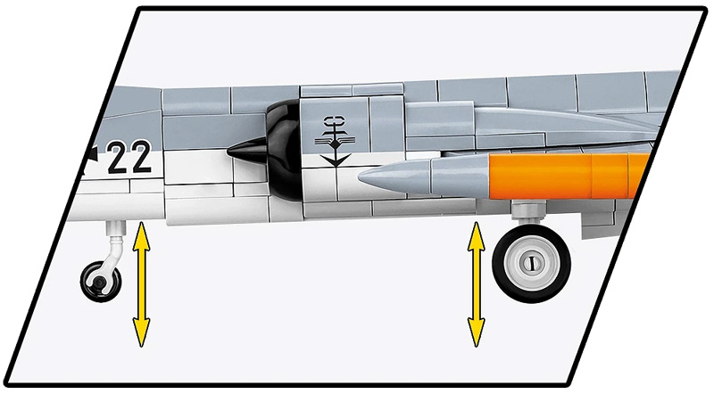 COBI 5907 Lockheed F-104 Starfighter Detail