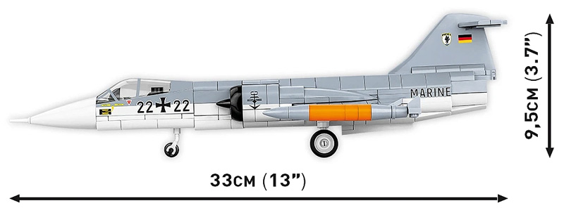 COBI 5907 Lockheed F-104 Starfighter