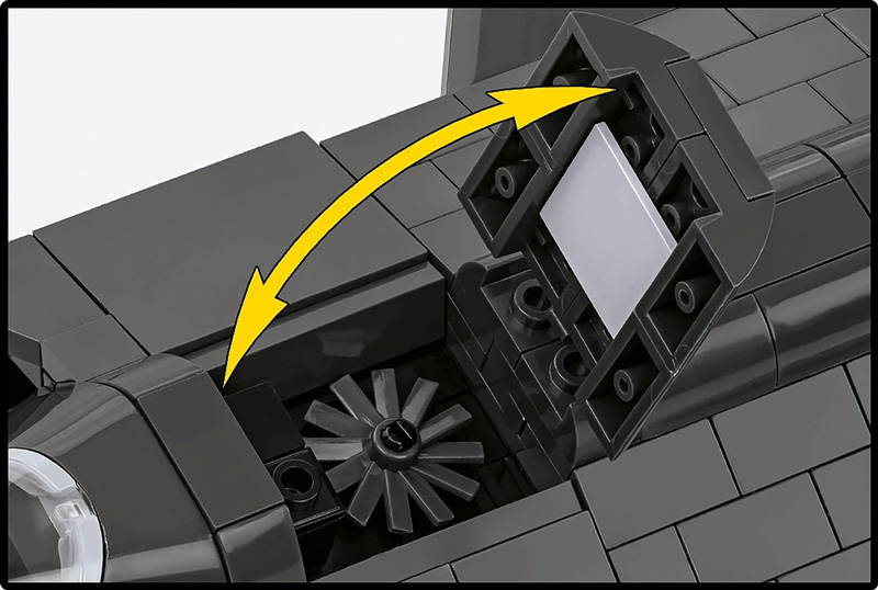 COBI 5912 F-35B Lightning II Set Detail