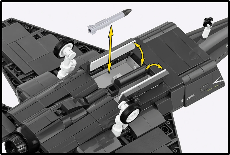 COBI 5912 F-35B Lightning II Set Detail