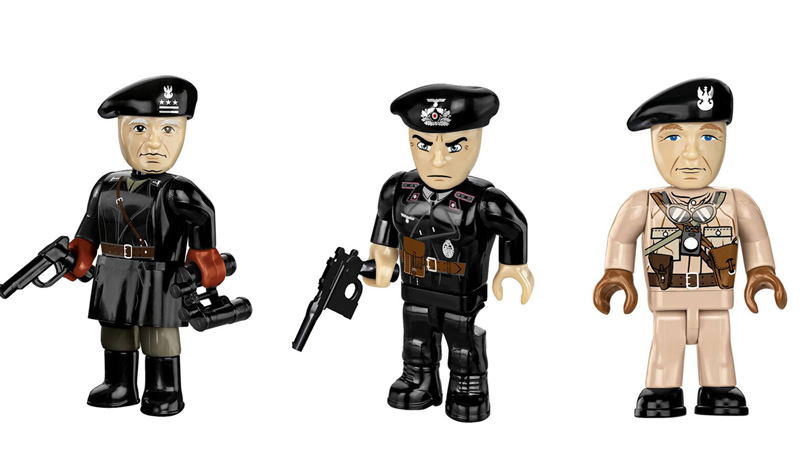 COBI 2659 Panzer I vs. 7TP DW Limited Edition Minifiguren