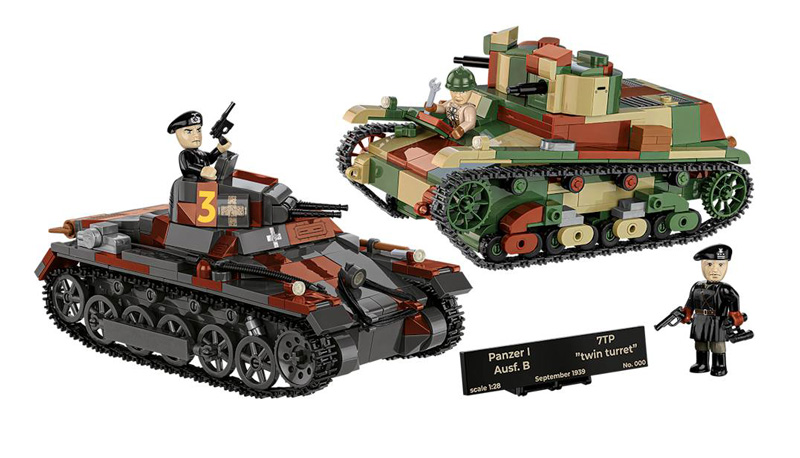 COBI 2659 Panzer I vs. 7TP DW Limited Edition