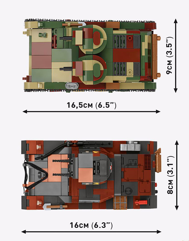 COBI 2659 Panzer I vs. 7TP DW Limited Edition