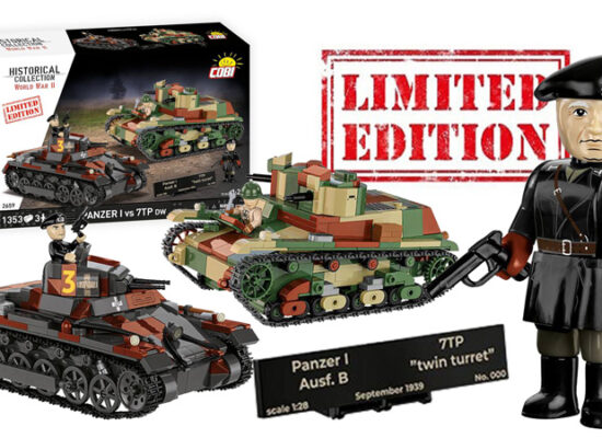 COBI 2659 Panzer I vs. 7TP DW Limited Edition angekündigt