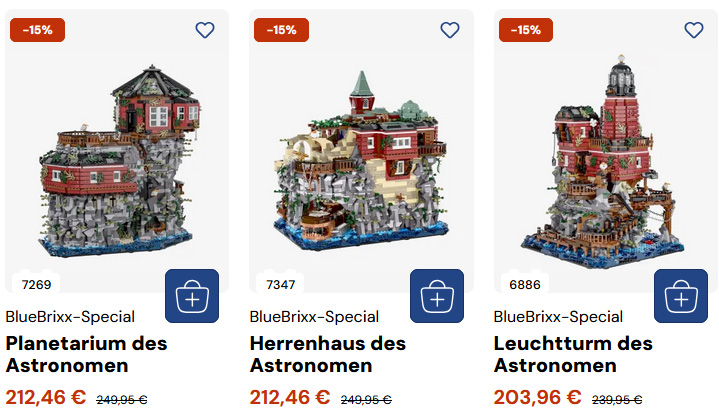 BlueBrixx Bestseller Sale Reise des Astronomen