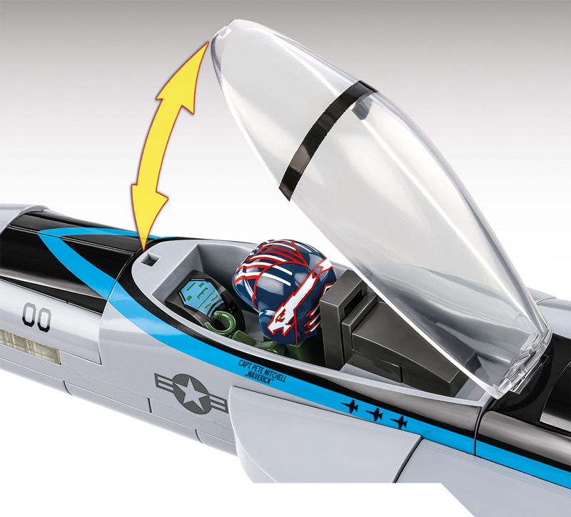 COBI 5805A F/A 18E Super Hornet Set Cockpit