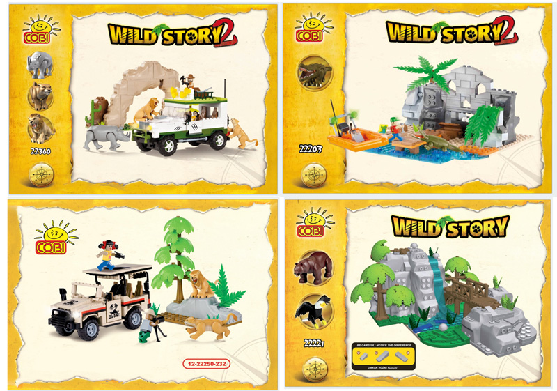 COBI Classics Wild Story Collage