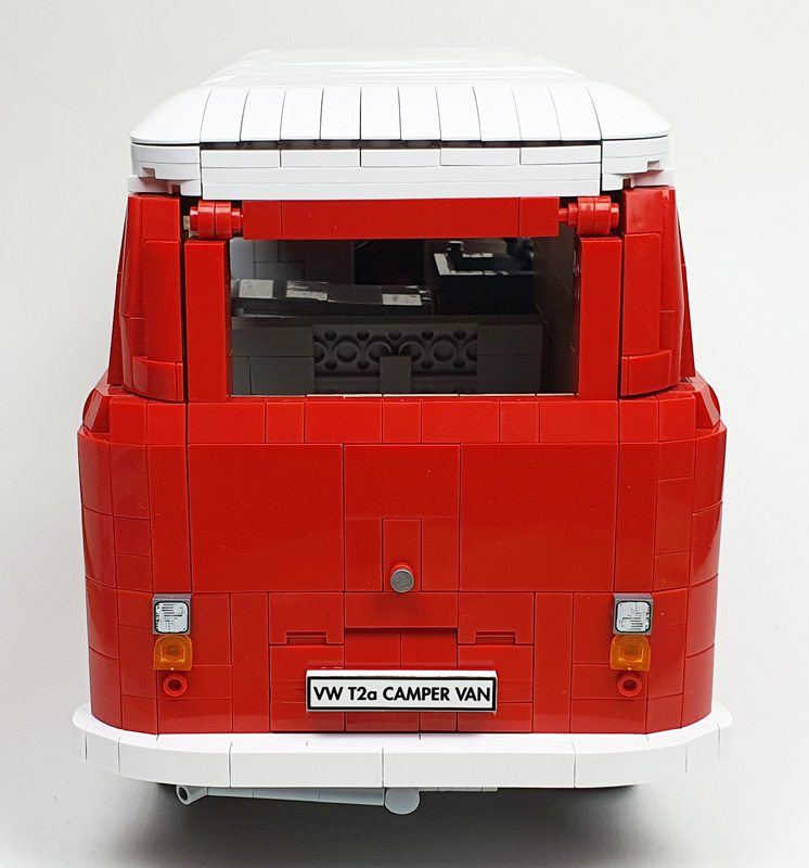 COBI Volkswagen T2a Camper Van 24361 Executive Edition gebautes Set Heckklappe geschlossen