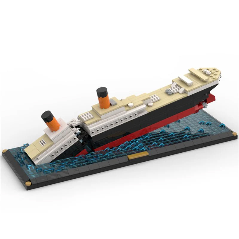 MOC-51466 Titanic Sinken Szene Lesdiy