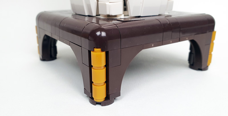 Mould King Geldbaum 10063S Set gebaut Detail