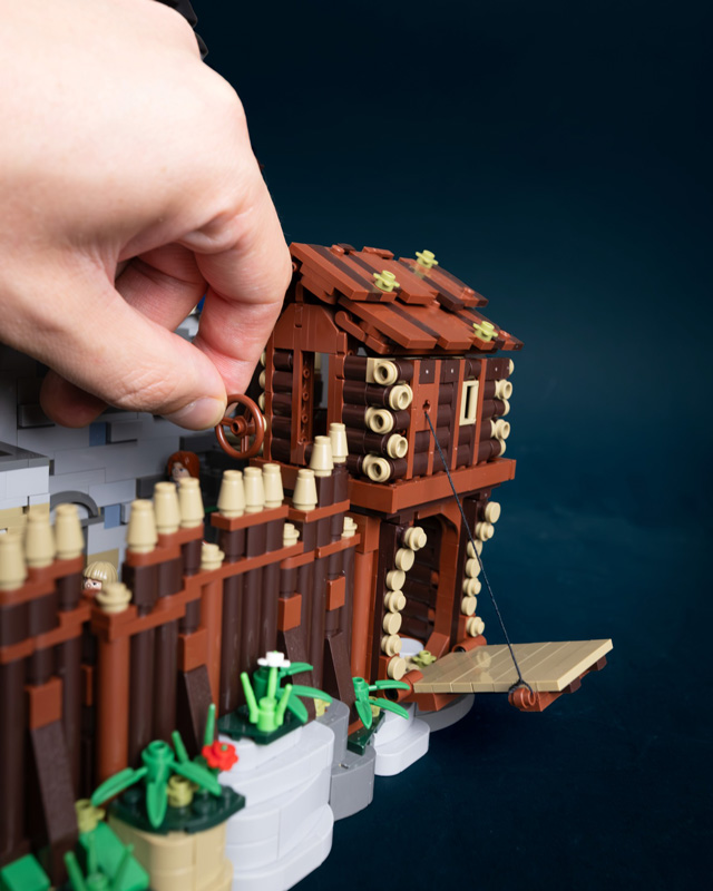 Bluebrixx Burg Blaustein Mini Blocks 108628 Set