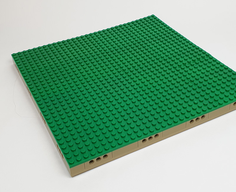 BlueBrixx Modulares Landschaftssystem: Wiese 108484 Aufbau